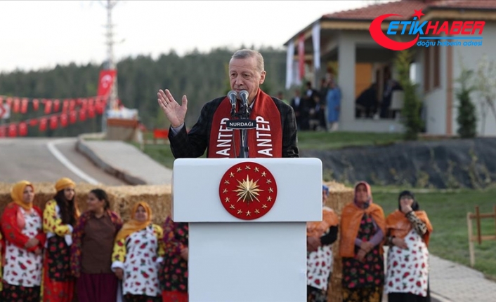Cumhurbaşkanı Erdoğan: 50 baş üzeri büyükbaş ari damızlık üretimine teşvik vereceğiz