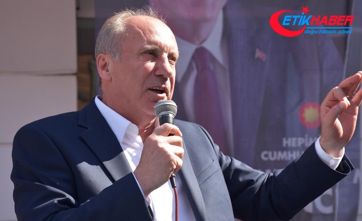 Cumhurbaşkanı adayı Muharrem İnce, Bursa'da konuştu:
