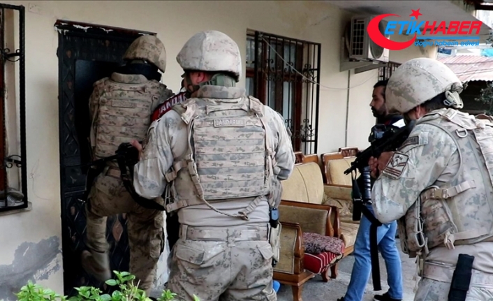 Mersin'de "Kökünü Kurutma Operasyonu"nda 60 zanlı yakalandı