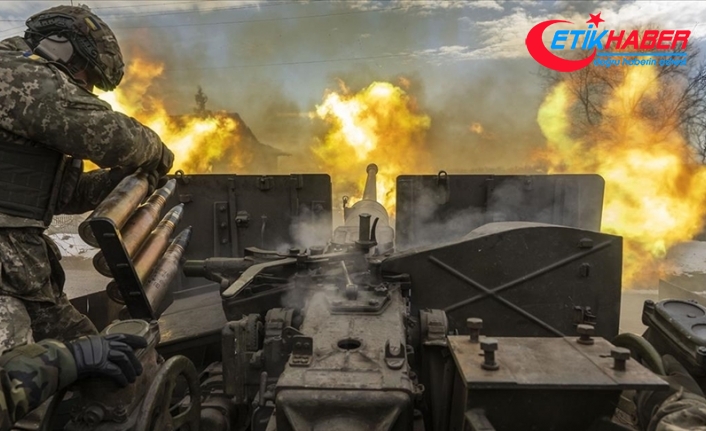 Ukrayna'da savaşın kilitlendiği Bahmut’ta ağır silahlar yoğun şekilde kullanılıyor