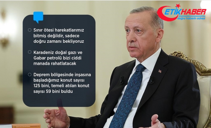 Cumhurbaşkanı Erdoğan: 14 Mayıs'ı yeni atılımlar yapacağımız Türkiye Yüzyılı'nın miladı olarak görüyoruz