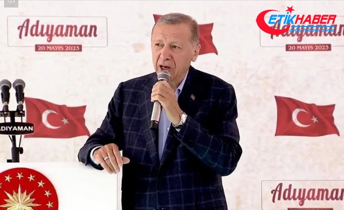 Cumhurbaşkanı Erdoğan: Amacımız deprem bölgesinde ekim-kasım gibi kalıcı konut teslimine başlamak