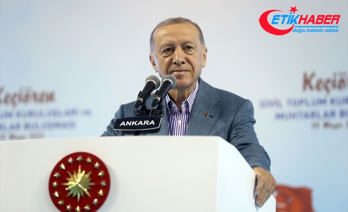 Cumhurbaşkanı Erdoğan: Geleceğin Türkiye'sini kuracağız