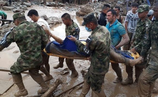 Kolombiya'da sel felaketinde ölenlerin sayısı 250'yi geçti