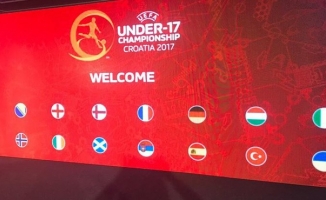 UEFA 17 Yaş Altı Avrupa Şampiyonası'nda rakiplerimiz belli oldu