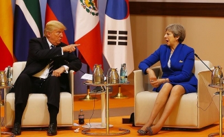 Theresa May, Trump ile görüştü