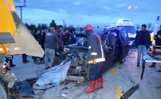 Ankara'da trafik kazası: 4 ölü, 1 yaralı