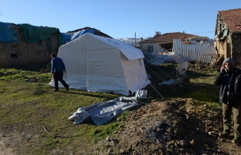 Depremden etkilenen Doğanyol ve Pütürge ilçelerinde 2 bin çadır kurulacak