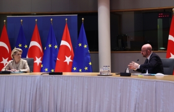 Erdoğan'ın, Leyen ve Michel ile videokonferans görüşmesine ilişkin açıklama