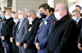 TBMM Başkanı Şentop, vefat eden polis memuru Sema Şeker'in cenaze törenine katıldı