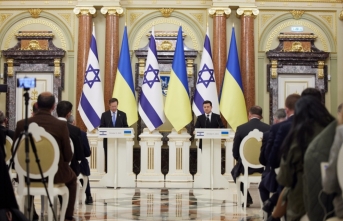 Ukrayna Devlet Başkanı Zelenskiy, İsrail Cumhurbaşkanı Herzog ile Kiev'de görüştü
