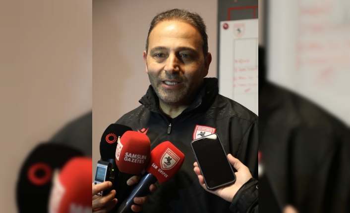 Samsunspor Teknik Direktörü Çapa: “Geçmişte kaybedilen puanlar nedeniyle 7'nciyiz“