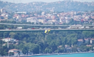 Fenerbahçe bayrakları, köprülere asıldı