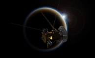 Cassini'den Titan'a “elveda öpücüğü“