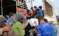 TSK ve AFAD'dan Suriye'de terörden arındırılan bölgelere insani yardım