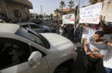 Filistinlilerden ABD'li heyete “yumurtalı ve ayakkabılı“ protesto