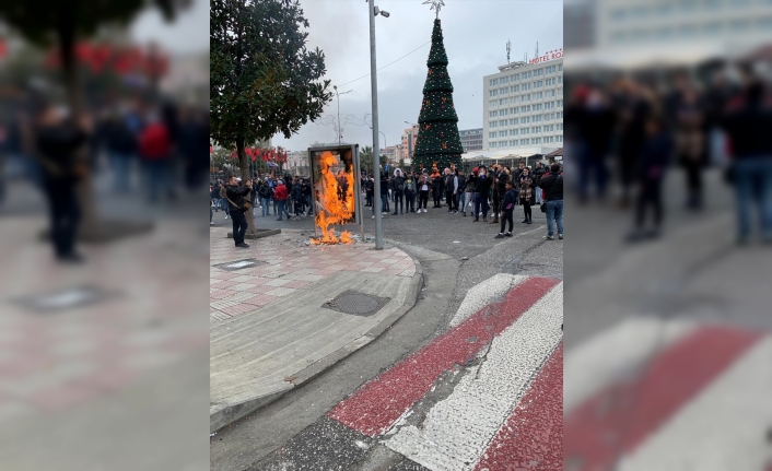 Arnavutluk Başbakanı Rama'nın partisinin İşkodra'daki ofisine saldırı