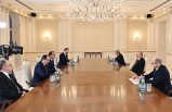 Enerji ve Tabii Kaynaklar Bakanı Dönmez, Azerbaycan Cumhurbaşkanı Aliyev'le görüştü