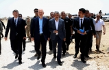 İçişleri Bakanı Soylu, Tel Abyad'da AFAD konut proje alanı incelemesinde konuştu: