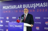 Temel Karamollaoğlu, İzmir'de muhtarlar toplantısında konuştu: