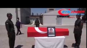 Kazada şehit olan er Çınar Taş'ın cenazesi Kahramanmaraş'a uğurlandı